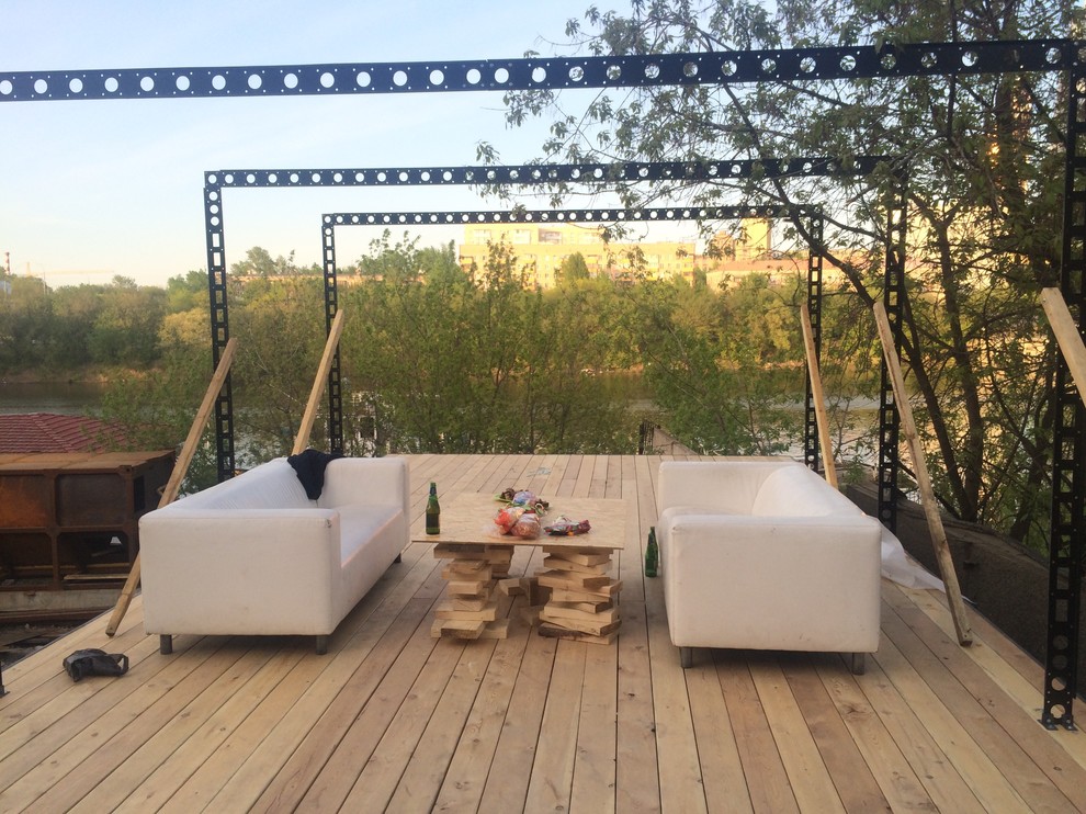 Минидом на Филях в Конструктивном Стиле