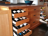 Craftsman Wine Cellar by Koering Custom Furniture, LLC