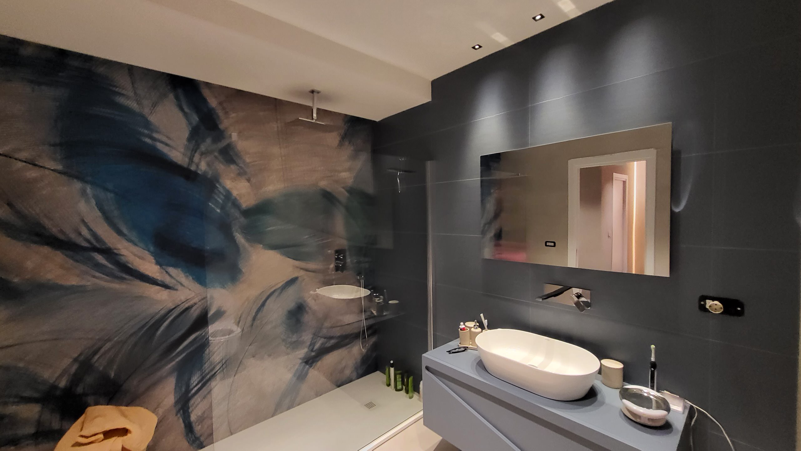Ristrutturazione attico a Caserta: interior design contemporaneo su misura