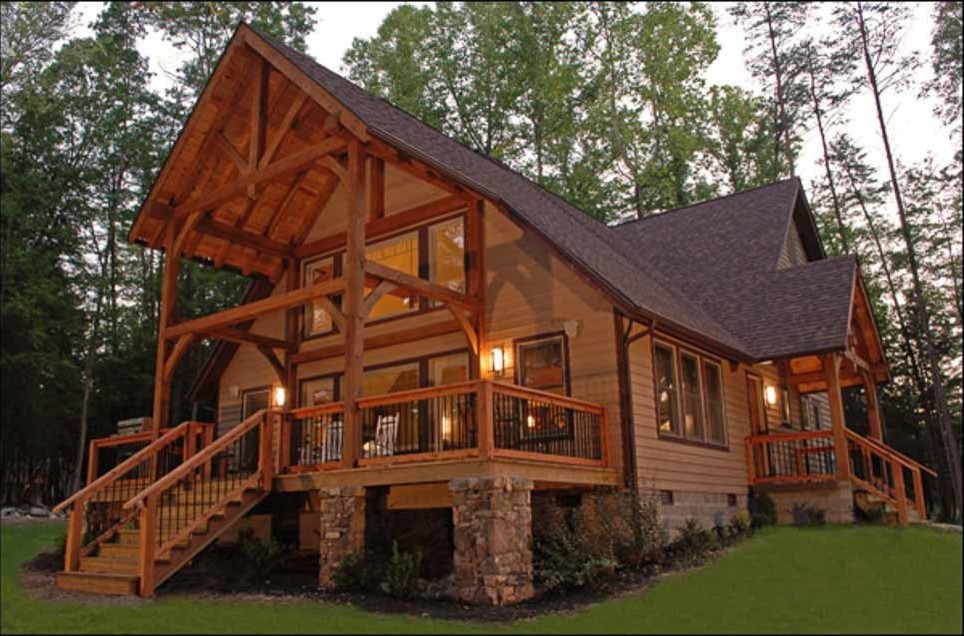 Home design - rustic home design idea