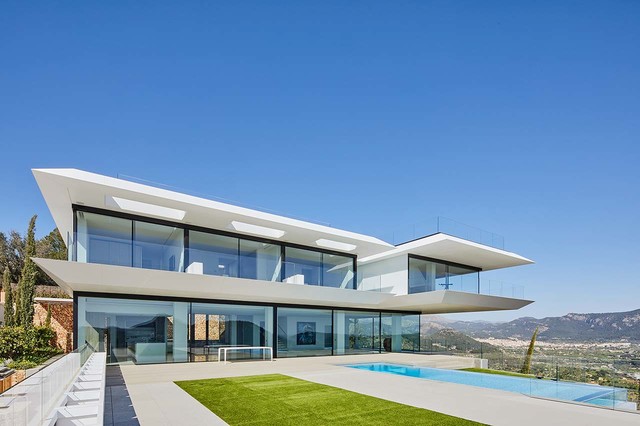 Solid Surface Krion&reg; moderne-hus-og-facade