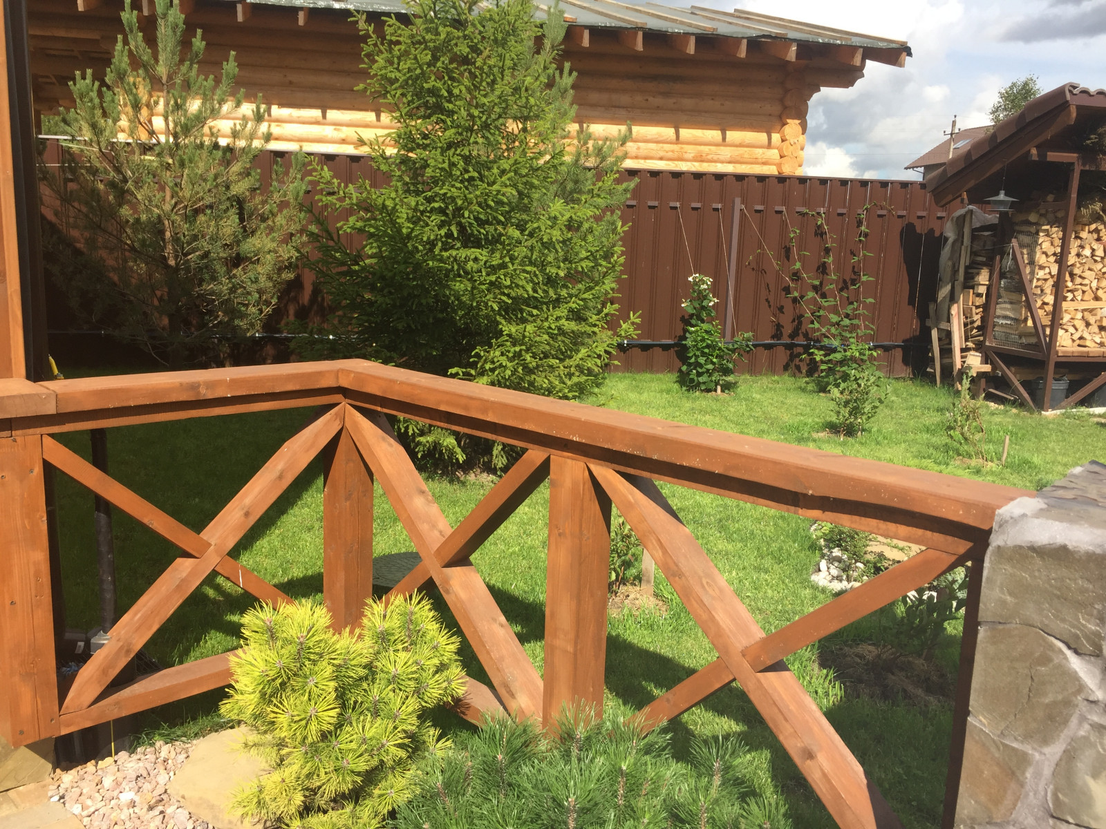 Ландшафтный дизайн участка треугольной формы