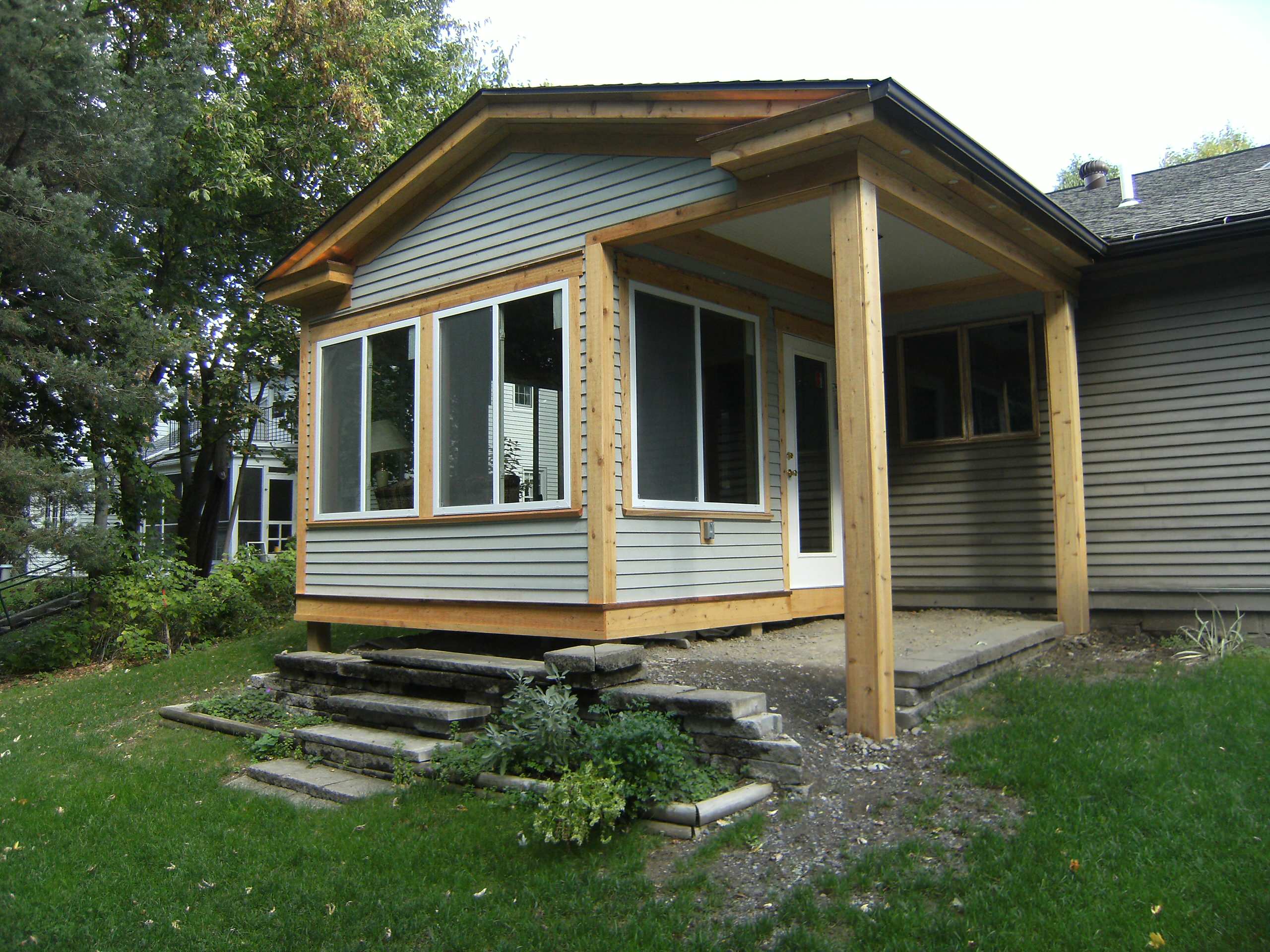 Cedar Sunroom