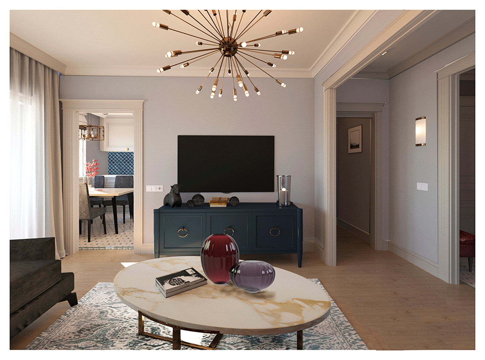 Чернично-брусничный коктейль