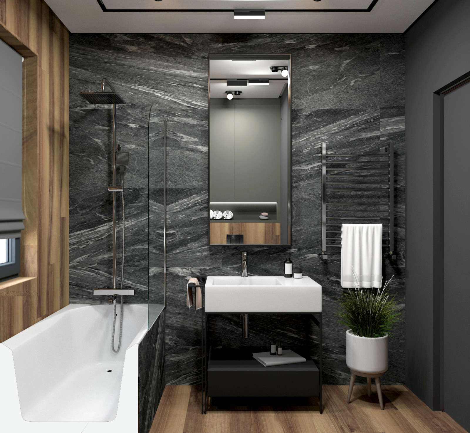 Санузел для холостяка