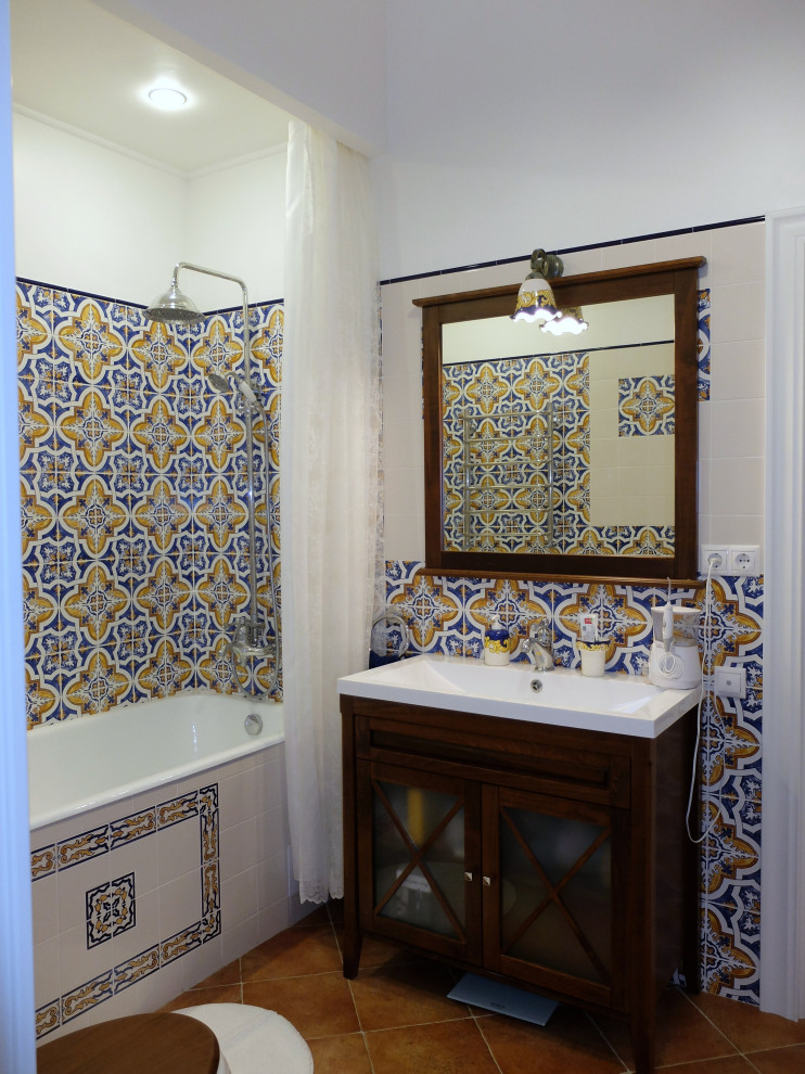 Ванная комната в португальском стиле