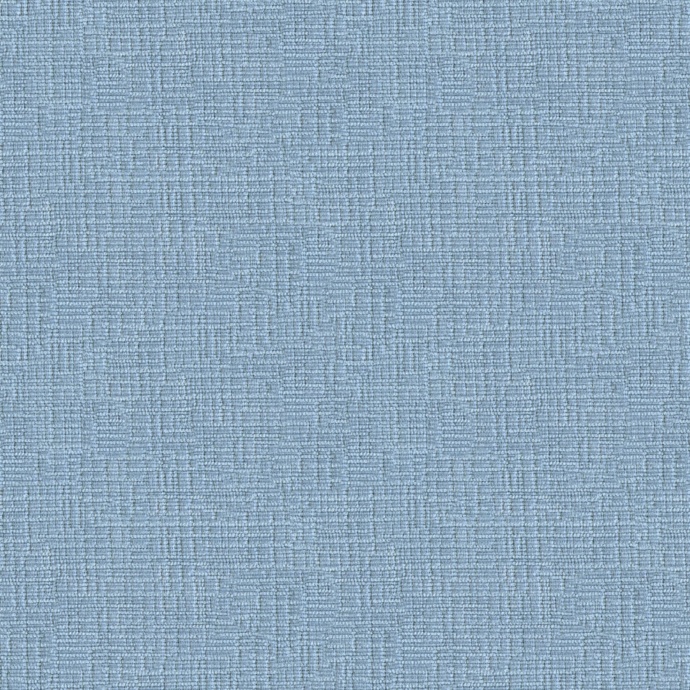 Cornflower Blue Texture Solids Plain Woven Chenille Upholstery Fabric