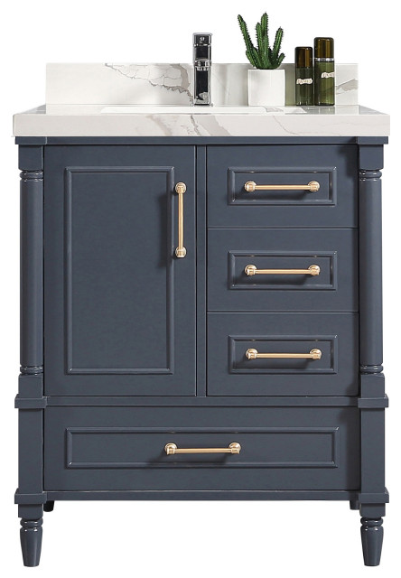 Willow Collections Aberdeen Bathroom Vanity - Traditional - Bathroom