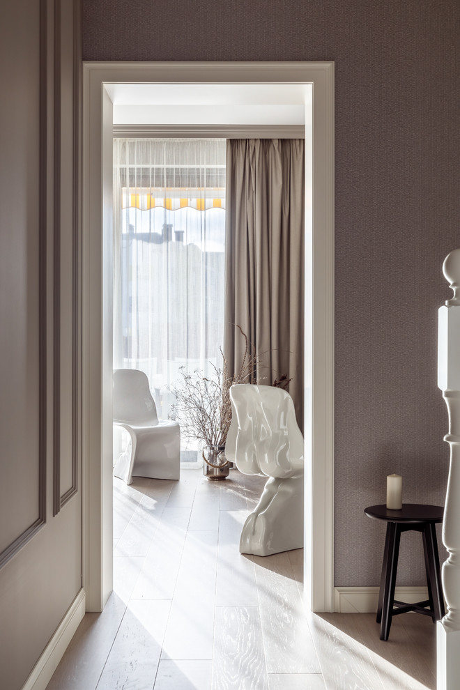 Интерьер таунхауса в монохромной гамме (г.Краснодар)