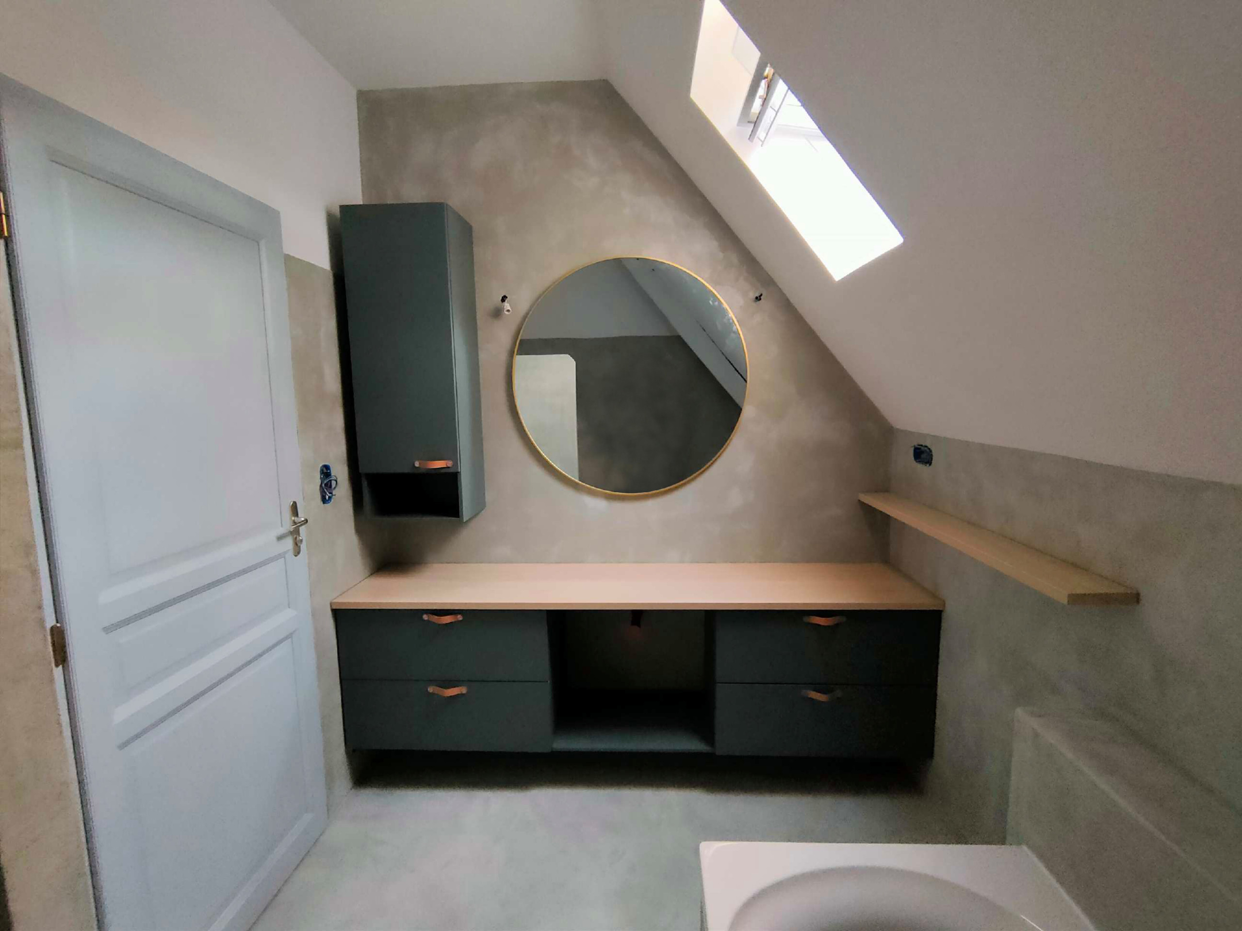 Chantier en cours // Salle de bains