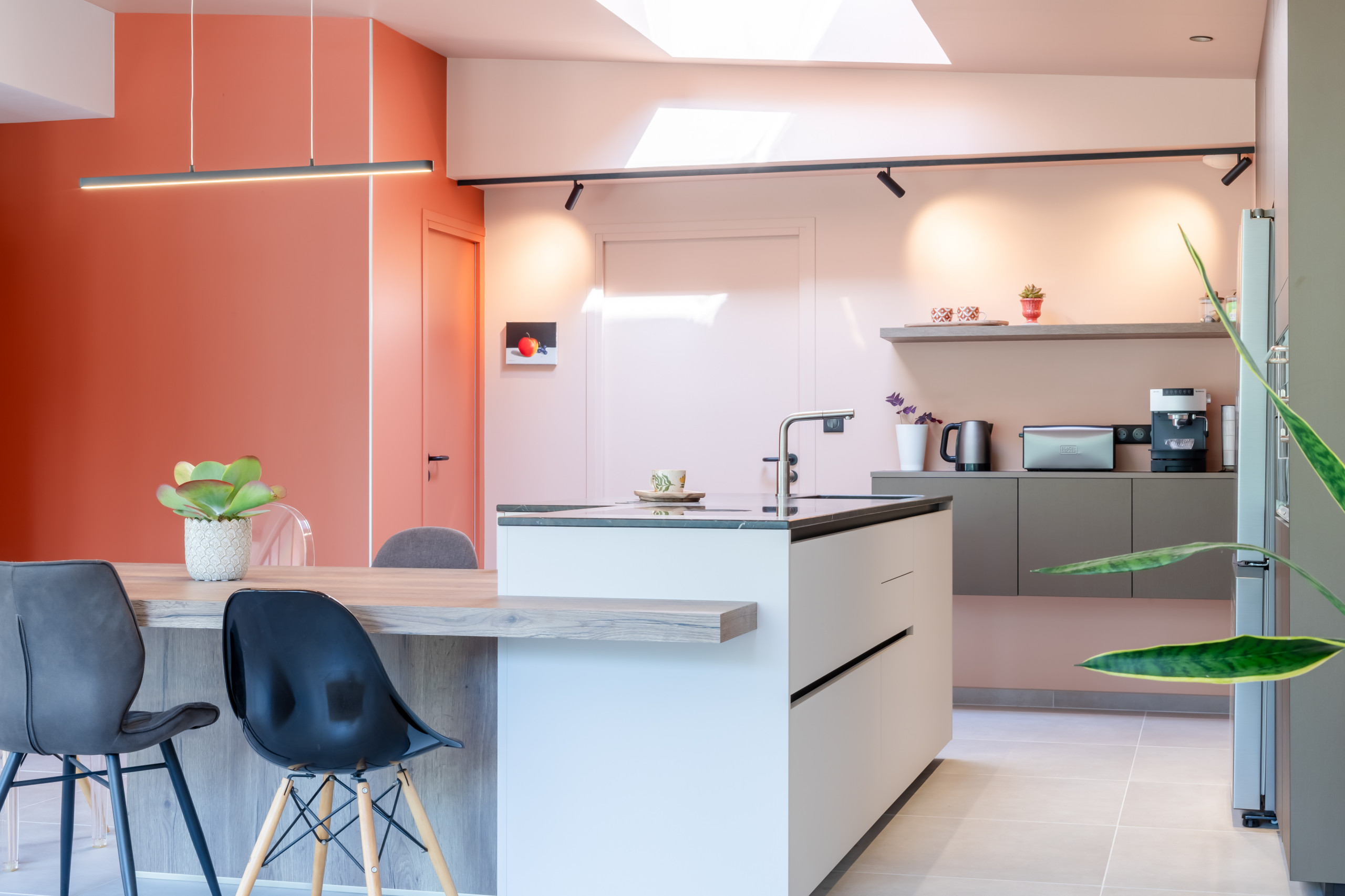 Rénovation d'une cuisine dans une maison neuve