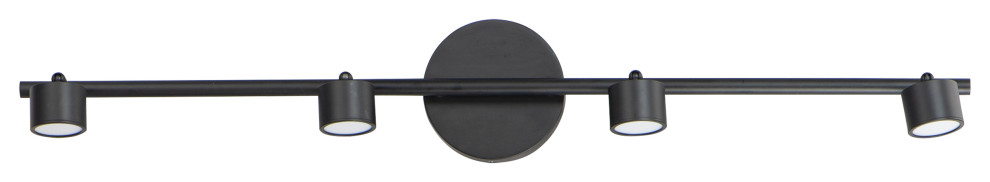 Taylor 4-Light LED Fixed Rail Track Light - Linear Pendant - Maxim Lighting