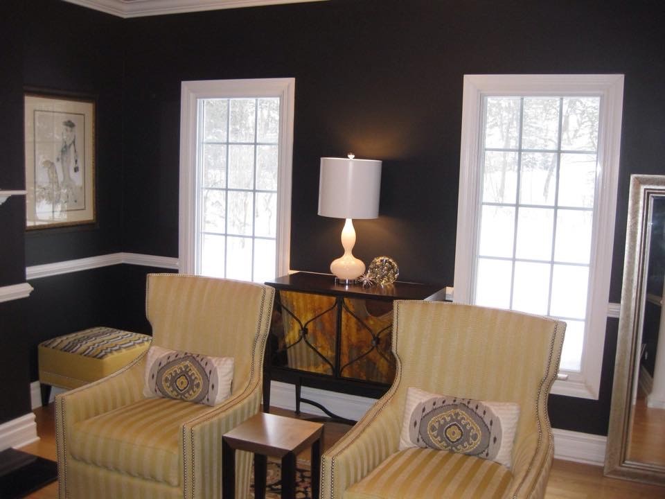 Inspiration for a transitional home design remodel in Chicago