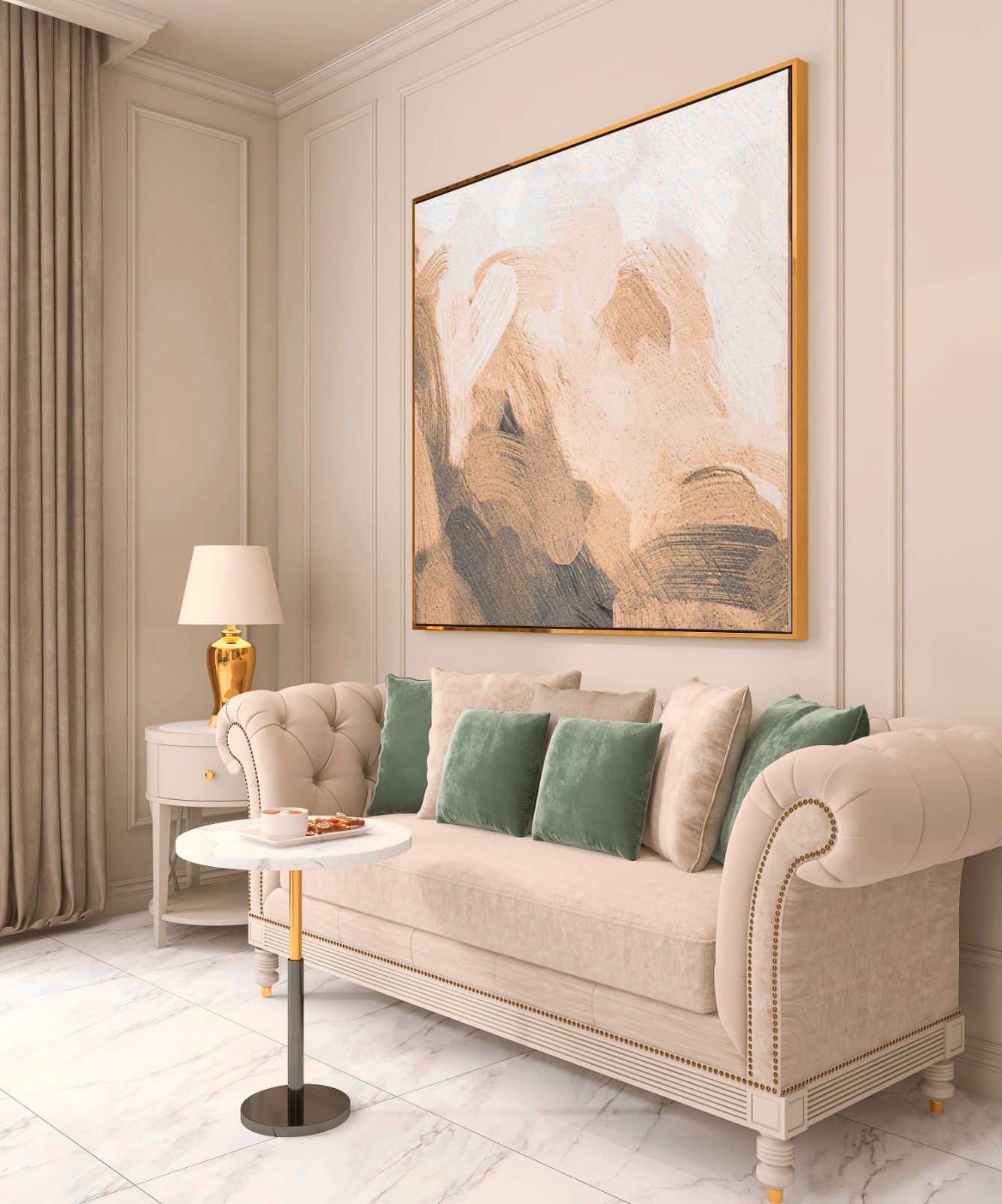 Кухня-столовая в частном доме