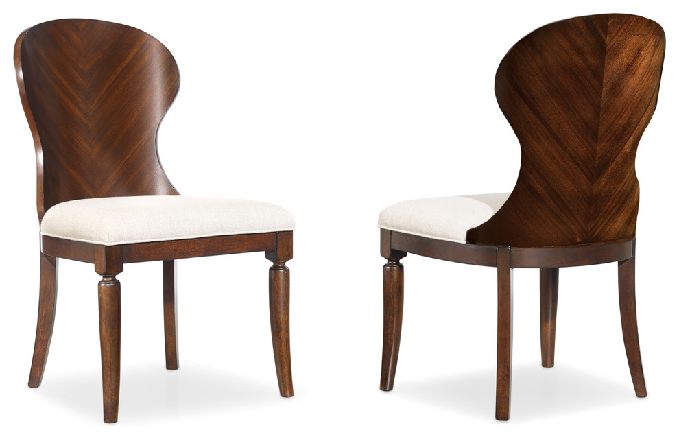 Hooker Furniture Palisade Wood Back Side Chair 5183-75311