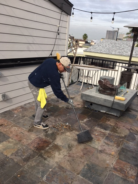 Sealing 4th Floor Balcony with Lacquer