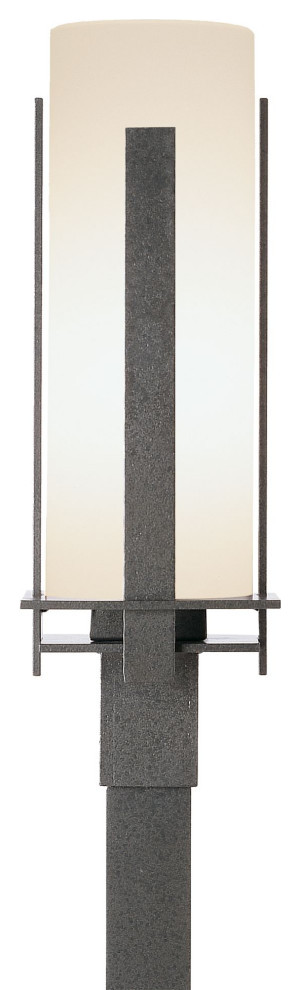 Hubbardton Forge 347288-1015 Forged Vertical Bars Outdoor Post Light