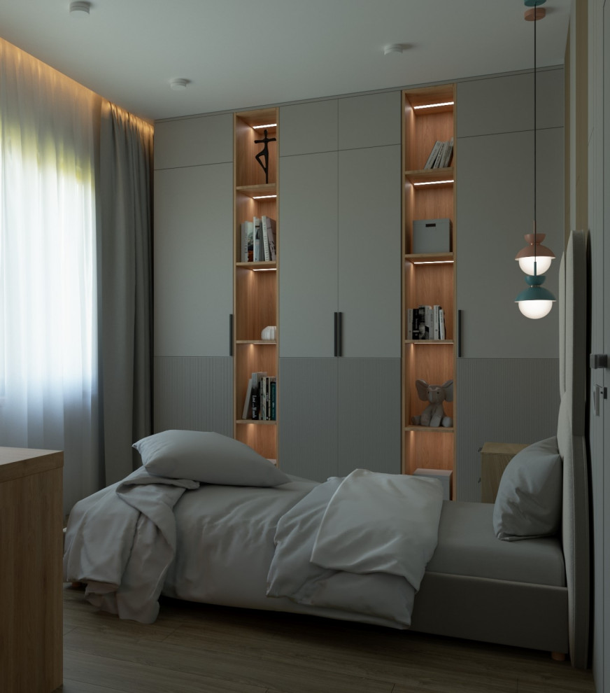 Проект загородного дома в Ленинградской области, стиль джапанди