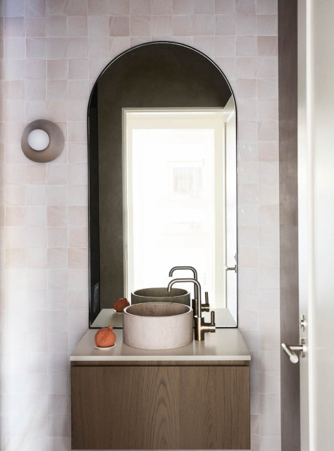 Bellevue Hill contemporary-toalett
