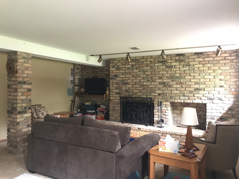 Chicago fireplace mantle