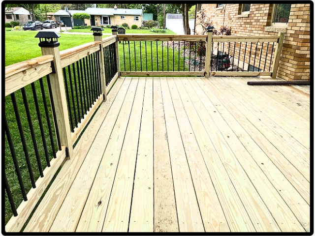 wood deck