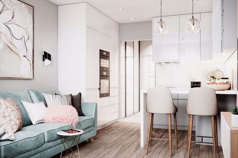 Дизайн гостинной