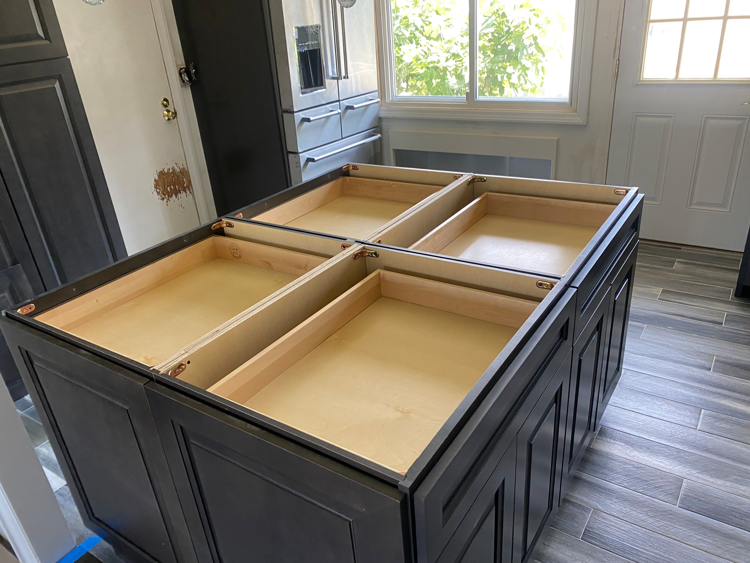 Residential home kitchen in Long Island