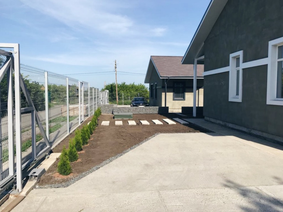 Фасады подготовлены к нанесению краски или декоративного кирпича