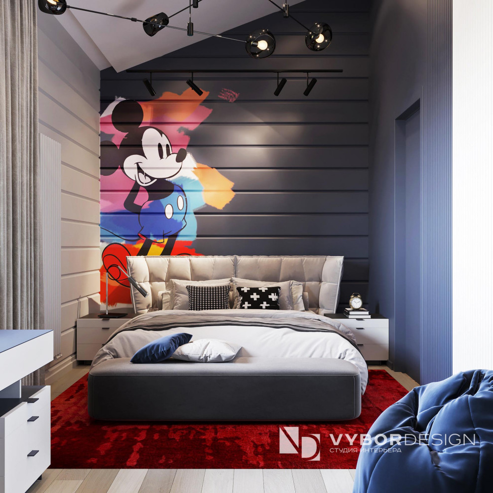 Дизайн интерьера дома из бруса