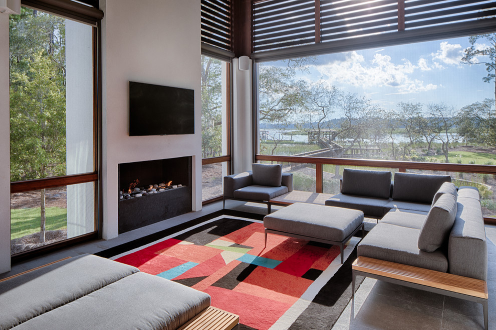 South Carolina Residence - Contemporary - Porch - Charleston - by ...