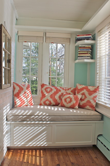 Sunroom Window Seat - Traditional - Family Room - New York 