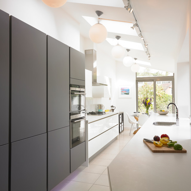 Victorian Terrace House contemporary-kitchen