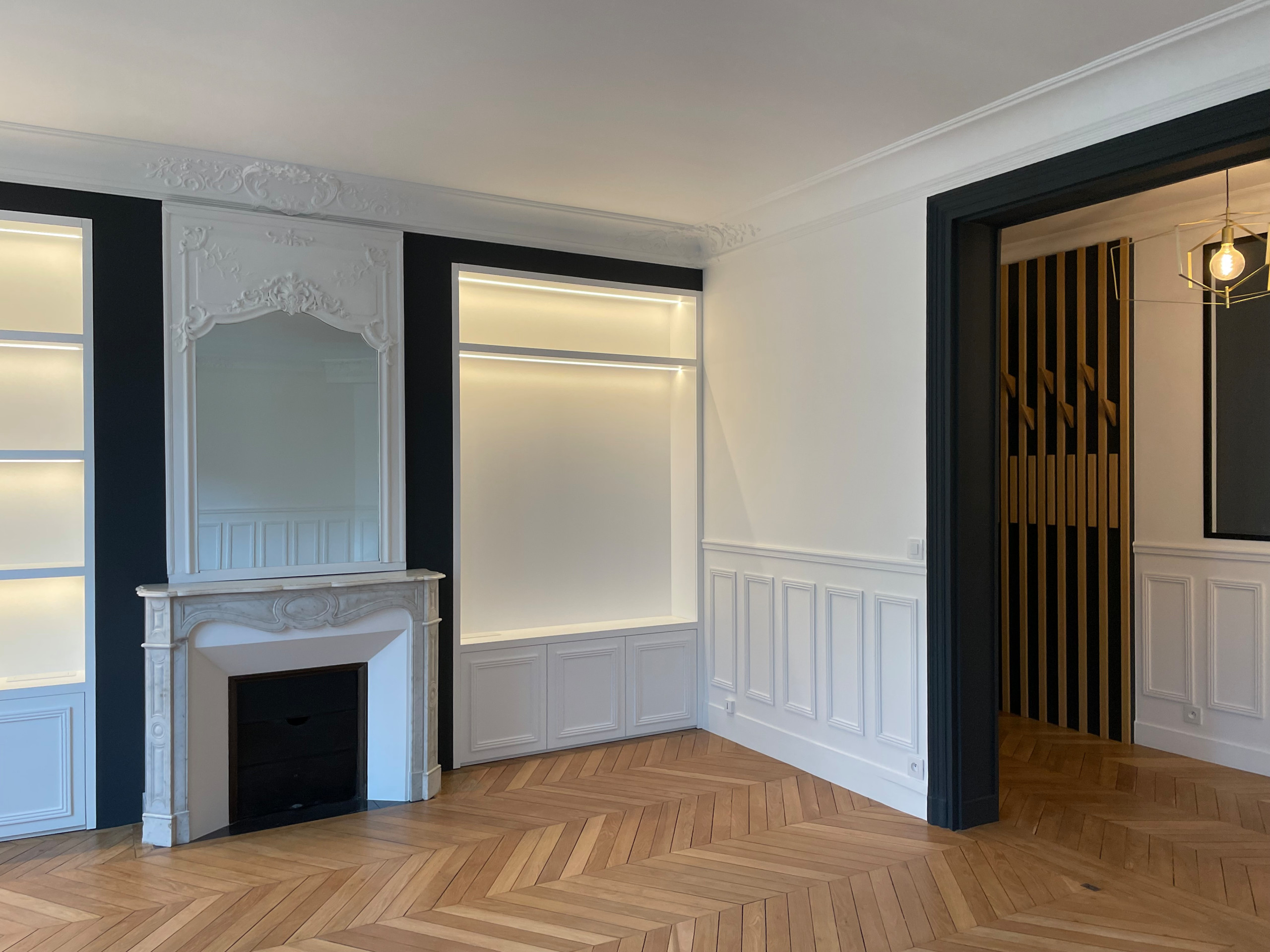 Rénovation d'un appartement haussmannien de 150m²