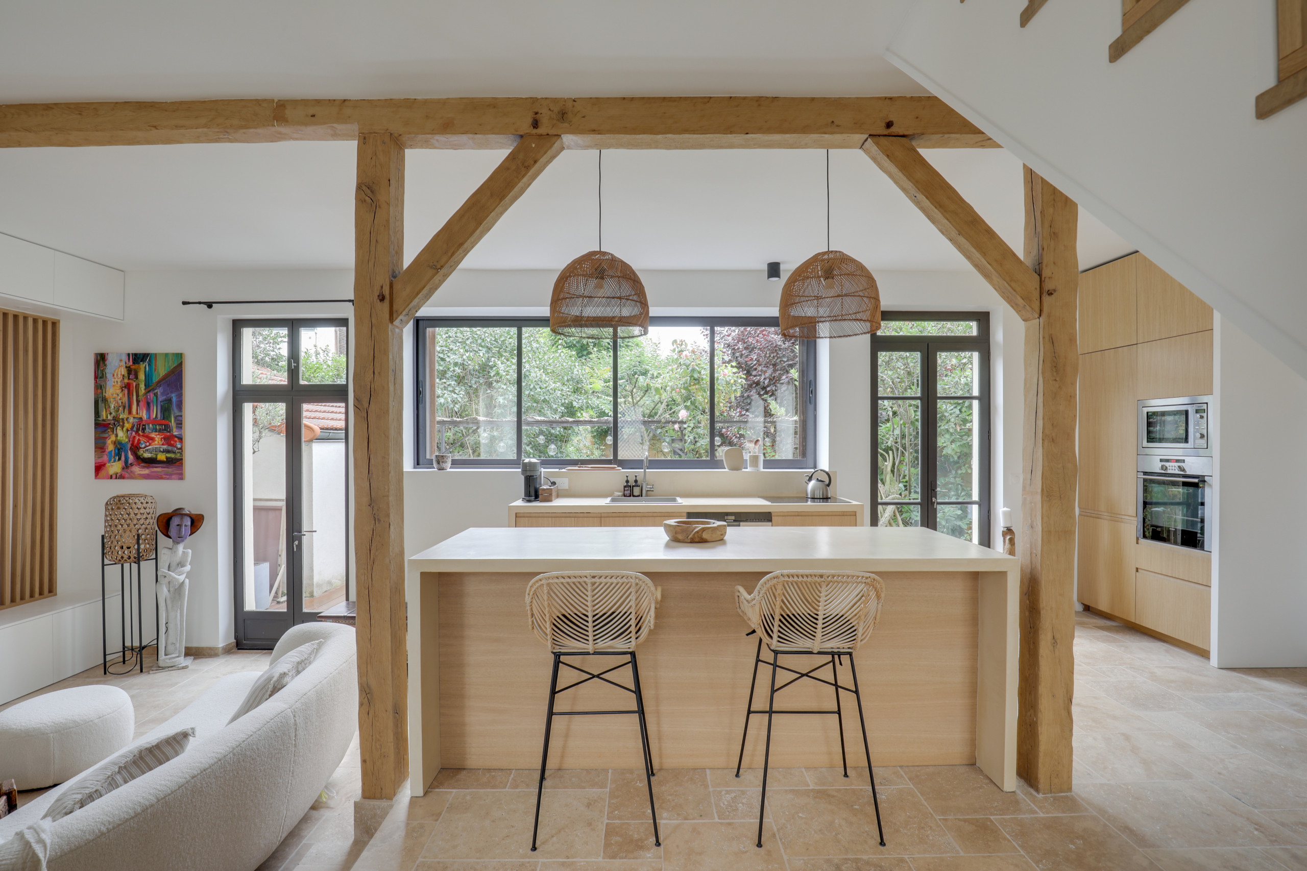 Avant/Après : Le réagencement de leur maison évite une extension