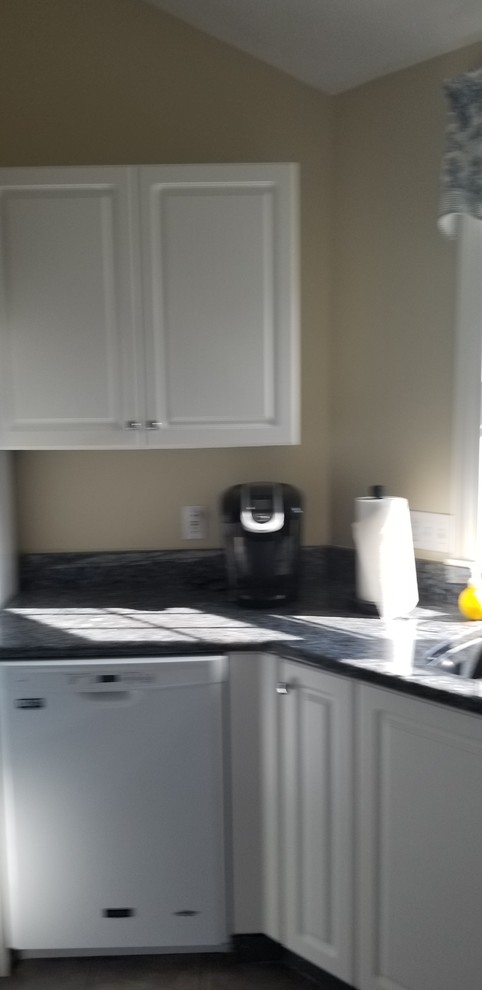 Transitional home design photo in Providence
