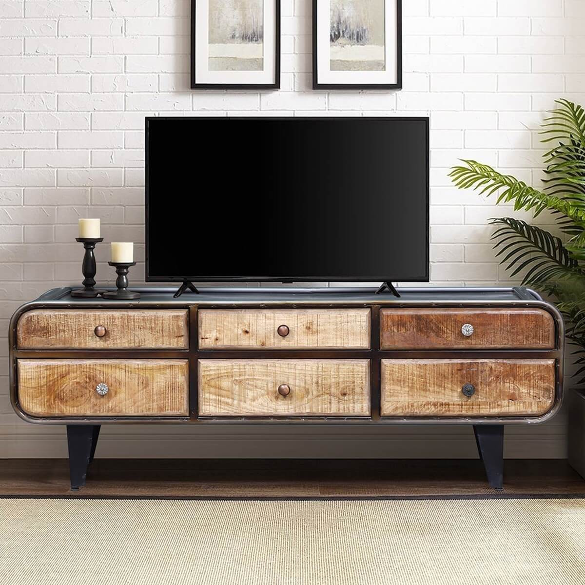75 Inch Media Console Ideas - Photos \u0026 Ideas | Houzz, image size:1200x1200