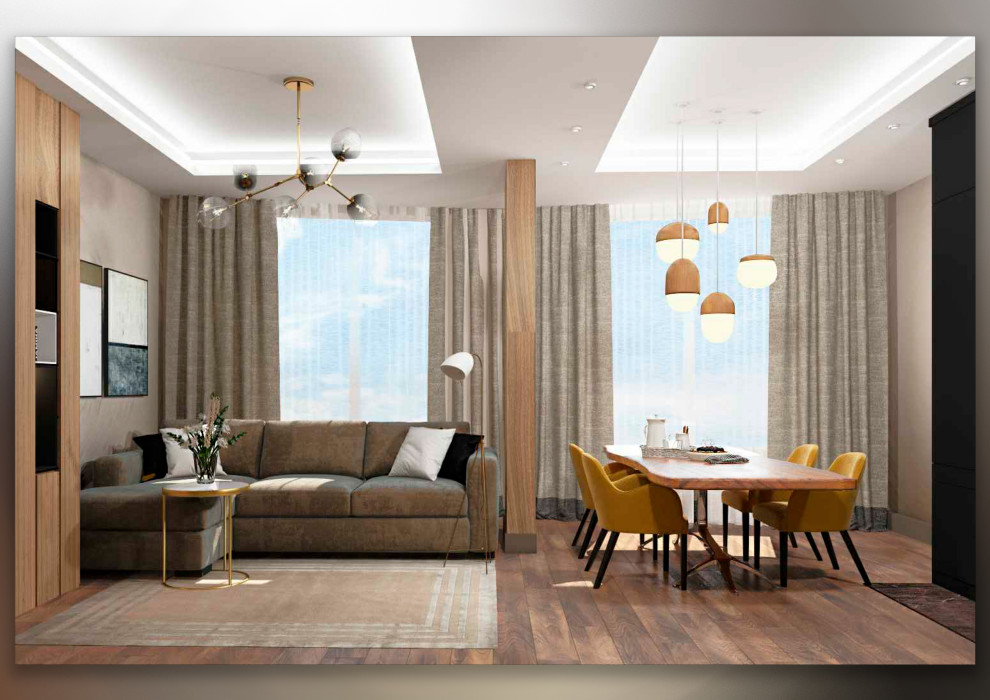 Просторная квартира в ЖК Green Park