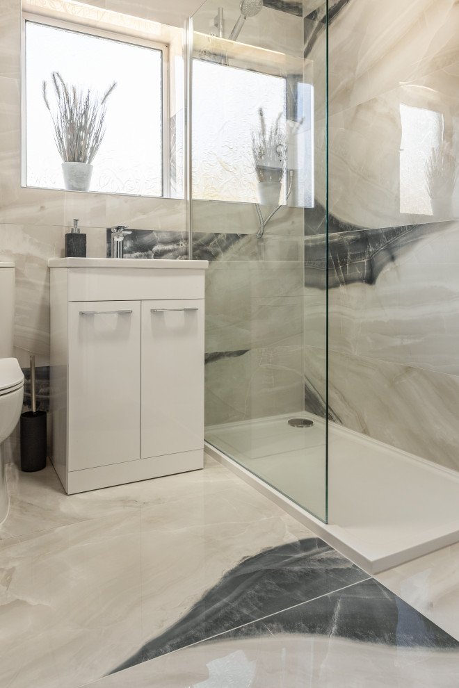 Bathroom Renovation Tuscany Downs, Raheny Modern Bathroom
