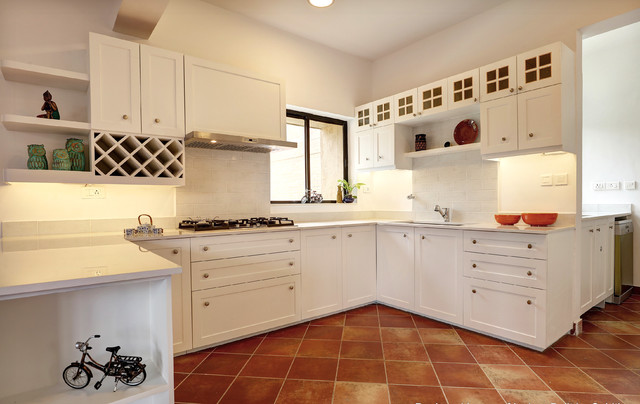 indian open kitchen cabinets