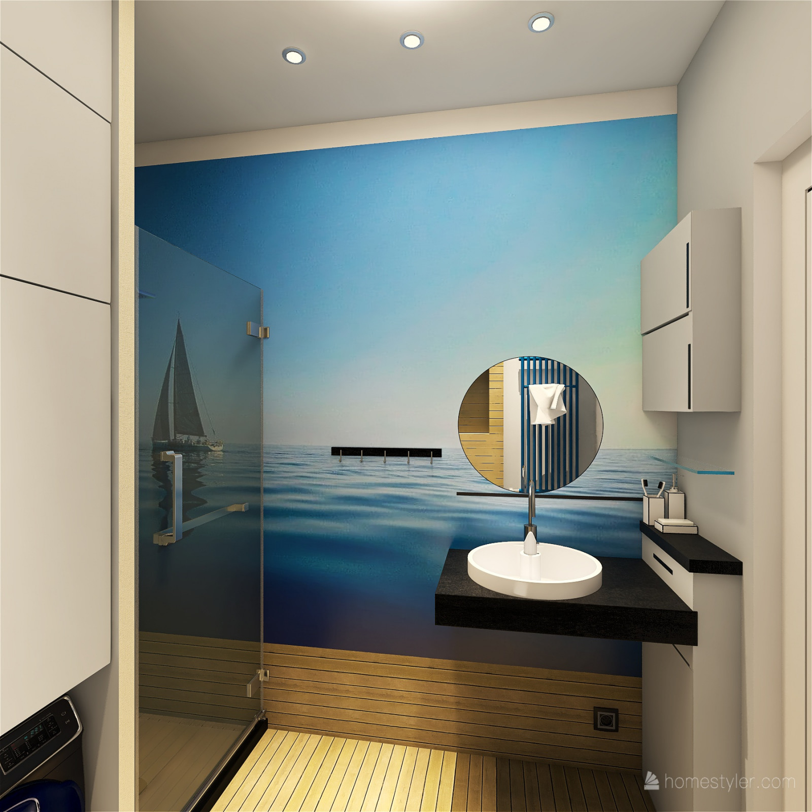 Пространство для подростка, который увлекается яхтингом