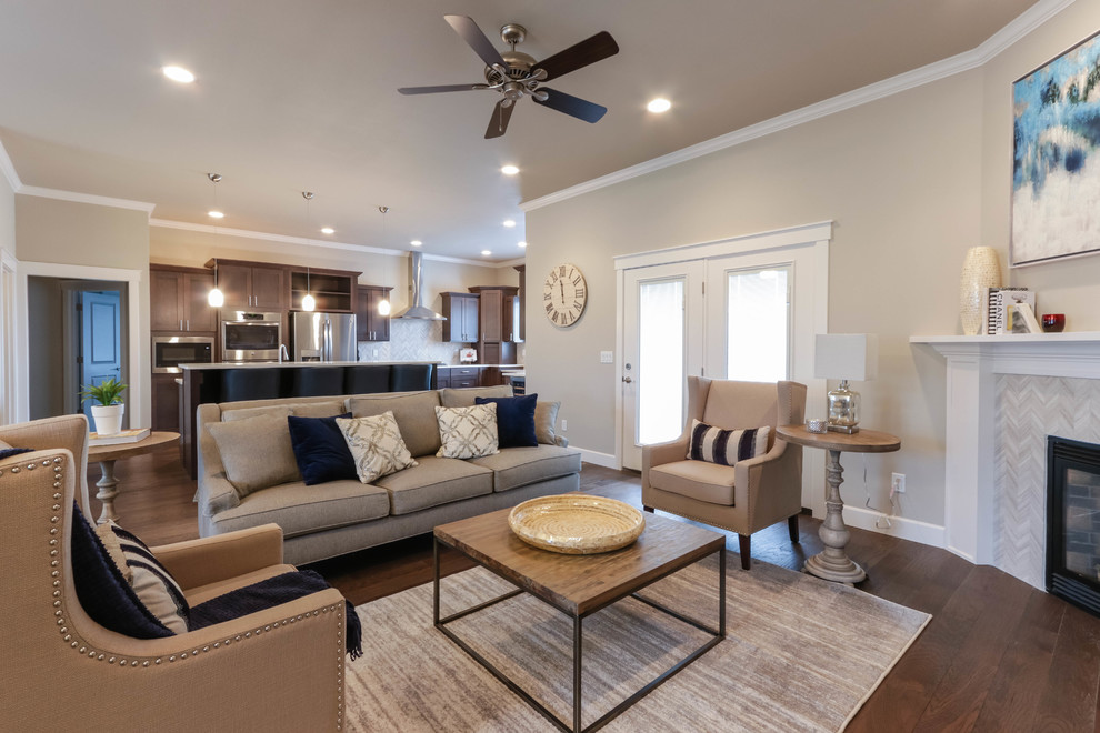 Home design - transitional home design idea in Seattle