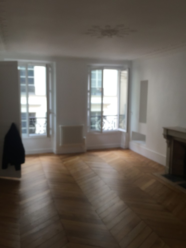 peinture  appartement Haussmannien Paris