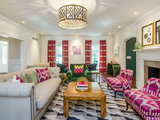 Transitional Living Room by Brynn Burns Photography, LLC