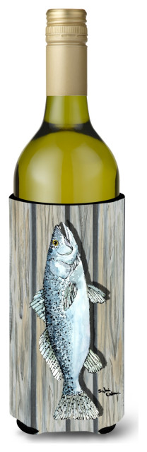 Fish Trout Wine Bottle Beverage Insulator Beverage Insulator Hugger