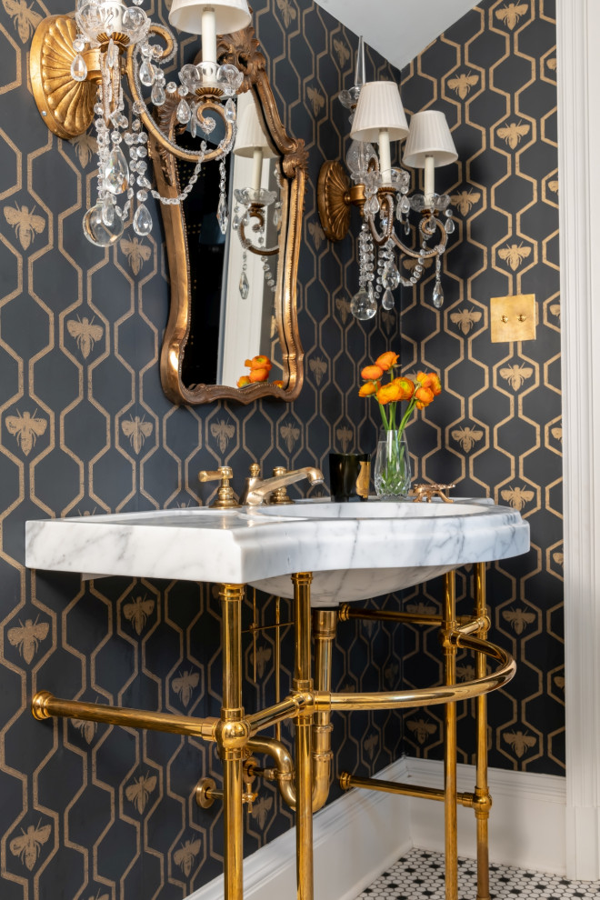 Heritage House - Traditional - Powder Room - St Louis - by Srote & Co ...