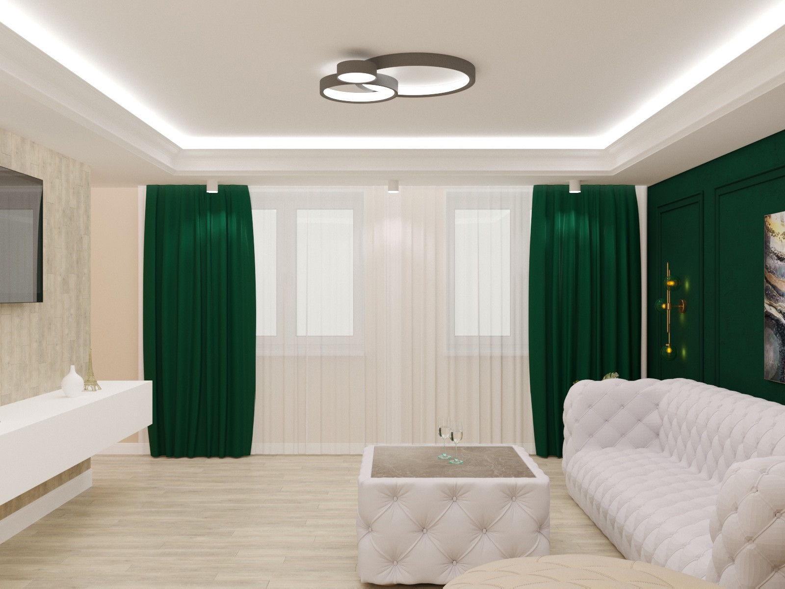 Квартира современная классика