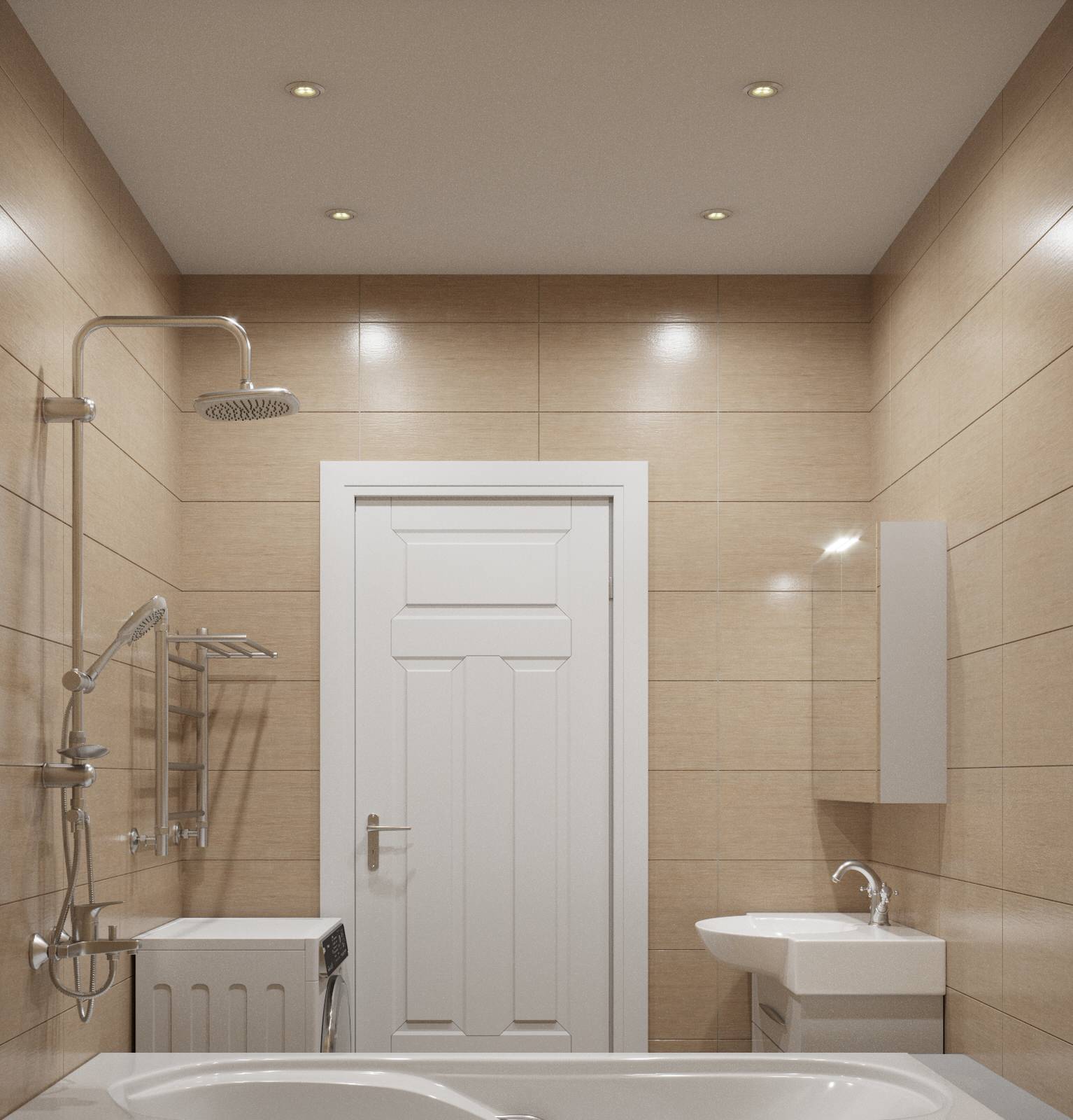 Двухкомнатная квартира с современном стиле