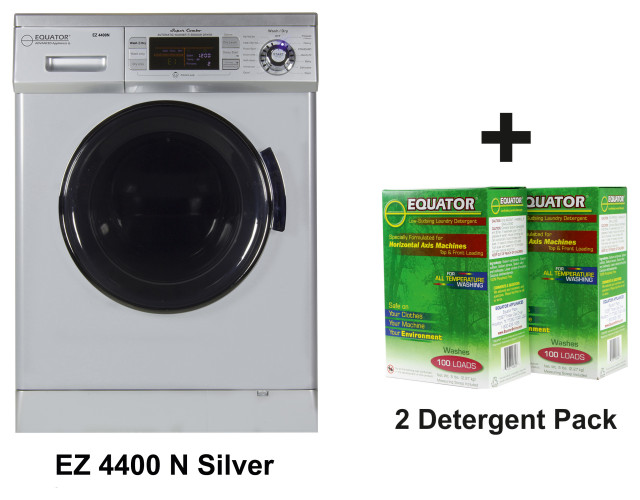 Equator Allinone Compact Combo Washer Dryer with two Detergent boxes