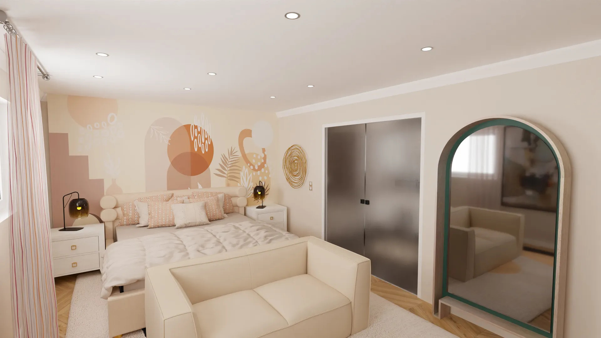 Rénovation complète, réunification de plusieurs appartements d'un petit immeuble