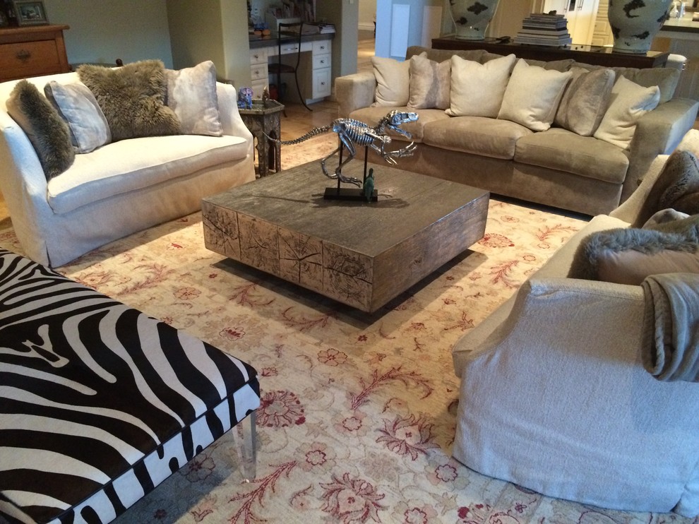Inspiration for a transitional home design remodel in Denver